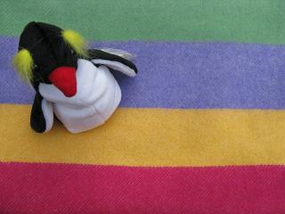 Mr Baby Lambswool Baby Blankets - Honey Beeswax