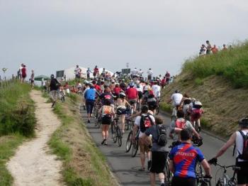 London to Brighton Bike Ride - Ditchling Beacon - Maria Joy