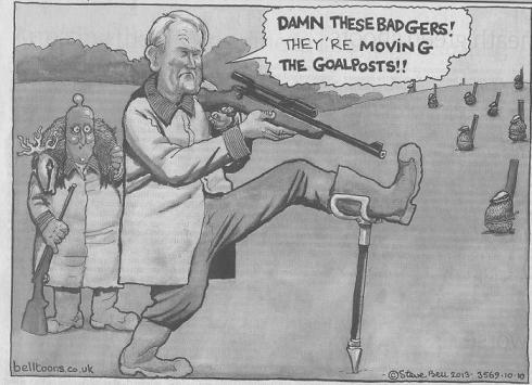 Badgers are moving the Goal Posts