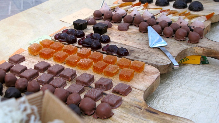 Rainbow Organic Chocolates - Brighton Open Market - m.joy