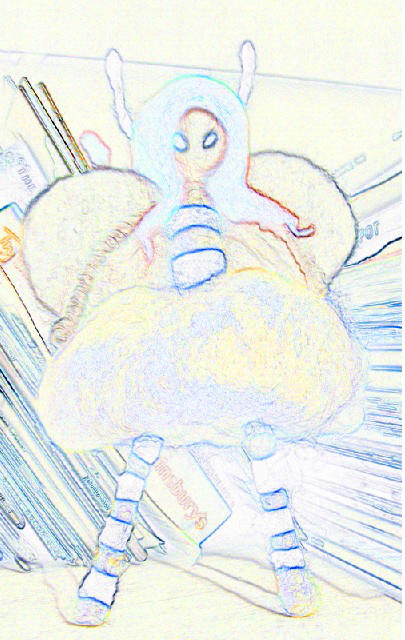 Bee Girl Sketch - m.joy