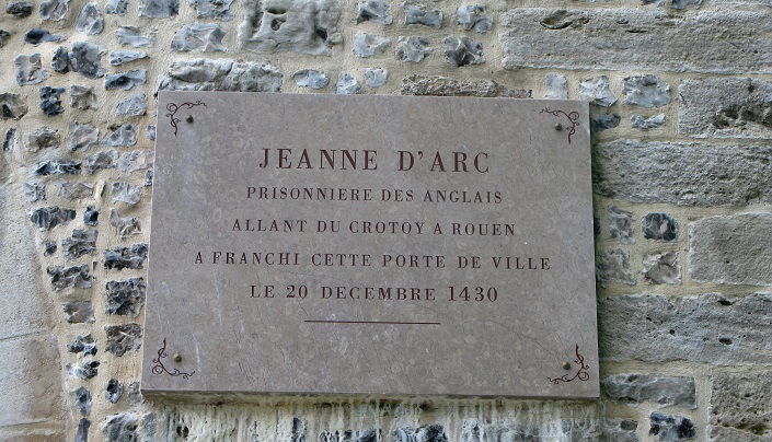 On a turret in the old town of St Valery-sur-Somme - m.joy