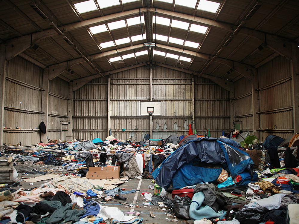 les jungles à Calais - http://www.lemonde.fr