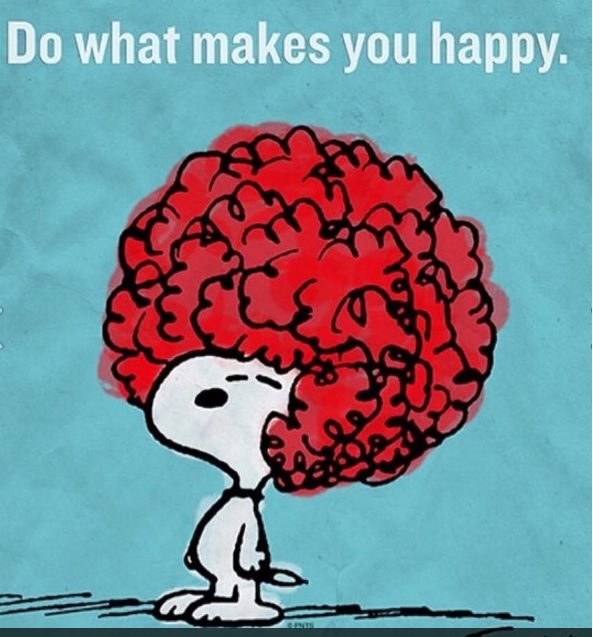 Do what makes you happy - Snoopy by Schulz