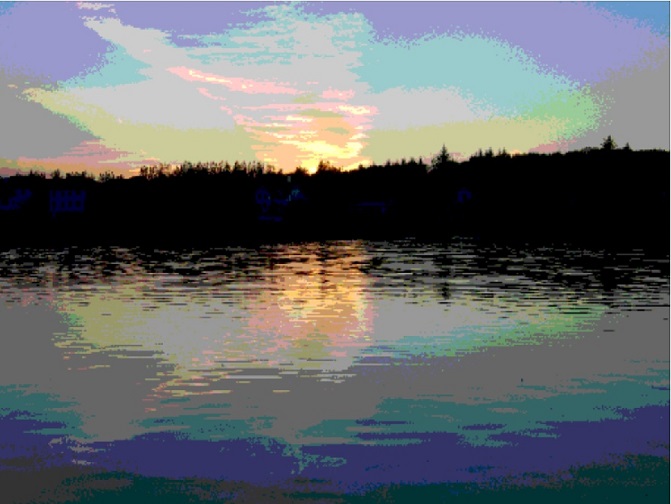 Sunset, Reykjavík - m.joy