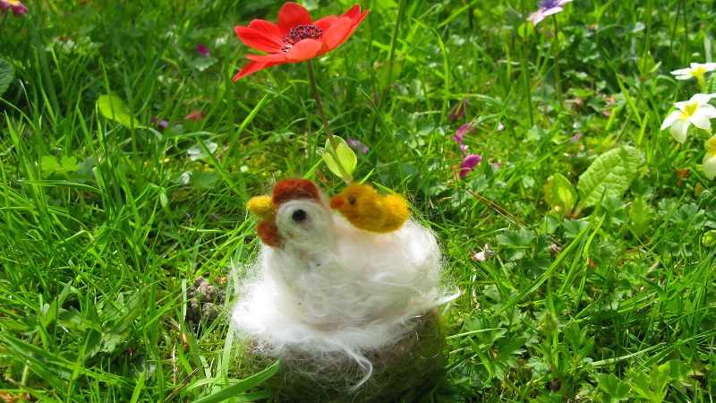 Snowball Chicken and Cheep Cheep - m.joy