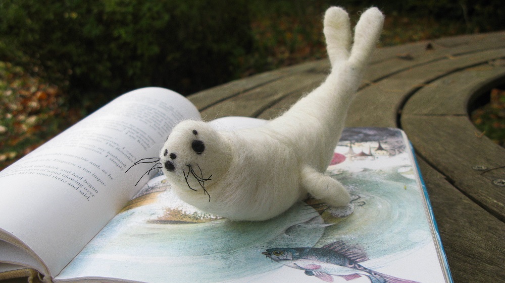 Baby Seal Sculpture - m.joy
