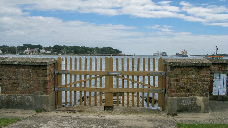 Looking from Brownsea towards Sandbanks and Shell Bay - m.joy