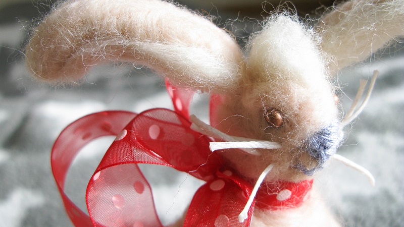 Easter Bunny with a Quiff - m.joy