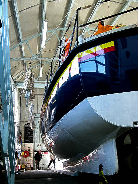 Selsey Lifeboat before decommission - 2015 Selsey Lifeboat before decommission - 2015