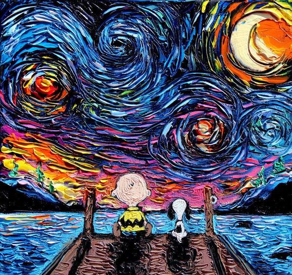 Van Gogh - Snoopy Van Gogh - Snoopy