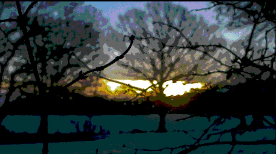 Winter Sunrise - m.joy Winter Sunrise - m.joy